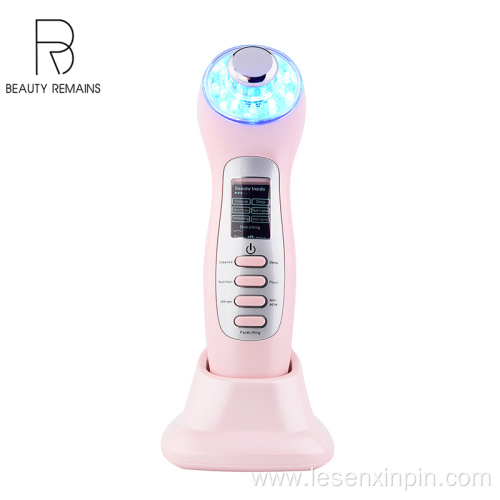 anti-aging ultrasonic face massager therapy machine